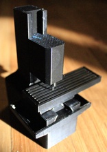 simple cnc v2 pinshape -simple -miniature -support -machine -machining -sliding -slide -dovetail -mill 3d print model - Mito3D