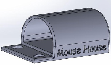 mouse house pinshape disegno 3d 3d print model - Mito3D
