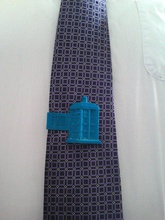 tardis clip corbata pinshape Diseño 3d 3d print model - Mito3D