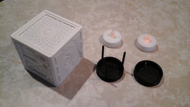 candela elettrica supporto pinshape picart 3d print model - Mito3D