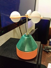 arduino sesli pinshape anemometre 3d print model - Mito3D