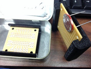 radioshack platinenhalter altoids al pinshape pcb Halter radio shack 3d print model - Mito3D