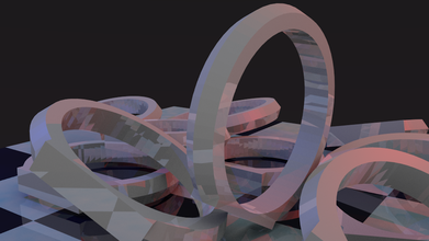 élégant générique anneau pinshape modulaire l'anneau dr médecin tardis 3d print model - Mito3D