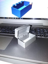box hinges pinshape 3d-design 3d print model - Mito3D