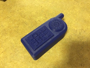 toy phone sound pinshape 3d-design 3d print model - Mito3D
