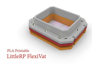 littlerp yazdırılabilir flexivat pinshape pla 3d tasarım 3d print model - Mito3D