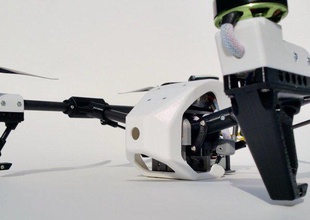 dji inspire 1 9 hobby réplica pinshape rc multirotor modelo plano persona video fpv racer montaje cámara cam quadcopter pies marco inspirar drone 3d print model - Mito3D