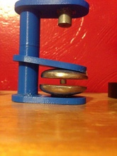 levitazione diamagnetica bismuto magneti pinshape disegno 3d 3d print model - Mito3D