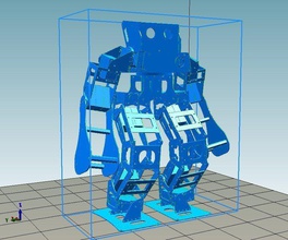 boxeo robot anthony versión ligera pinshape Diseño 3d 3d print model - Mito3D
