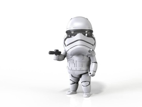 stormtrooper pinshape disegno 3d 3d print model - Mito3D