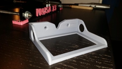drawer wall mount pinshape 3d-design 3d print model - Mito3D