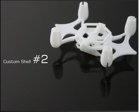 flexbot trident pinshape drone helicóptero quadacopter uav 3d print model - Mito3D
