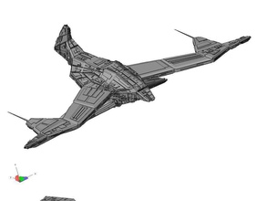 spaceship-3 pinshape 3d-design 3d print model - Mito3D