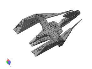 spaceship pinshape 3d-design 3d print model - Mito3D
