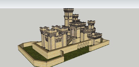 castelo pinshape 3d design 3d print model - Mito3D