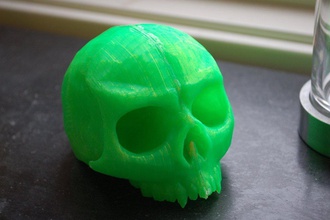 skull shift knob shs pinshape 3d-design 3d print model - Mito3D