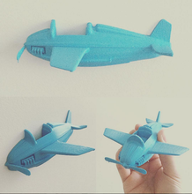 plane pinshape airplane-model airplane vehicle transport toy 3d print model - Mito3D