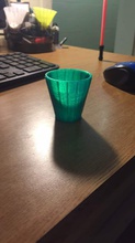 colpo vetro pinshape tazza università vetri cicchetto 3d print model - Mito3D
