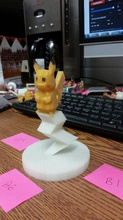 low poly pikachu pinshape 3d design 3d print model - Mito3D