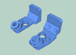 bracket prusa i3 hephestos pinshape -leadscrew z-axis 3d print model - Mito3D