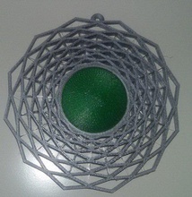 collier perle pinshape Conception 3d 3d print model - Mito3D
