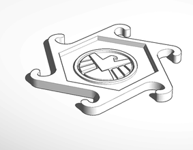 nerdy coasters pinshape 3d print model - Mito3D