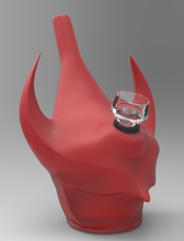 el diablo bong pinshape Vasen Marihuana Rauchen 3d print model - Mito3D