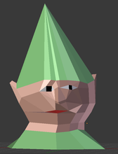 gnome child pinshape games runescape gnome-child 3d print model - Mito3D