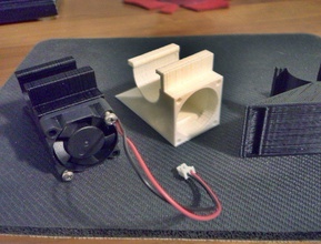 robo 30mm parts fan mount e3d v6 pinshape 3d-design 3d print model - Mito3D