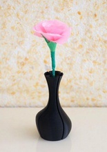 asymmetrical vase pinshape 3d print model - Mito3D