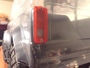 vaterra ascendente luz trasera cubos pinshape ford bronco tarjeta proteger rc 3d print model - Mito3D