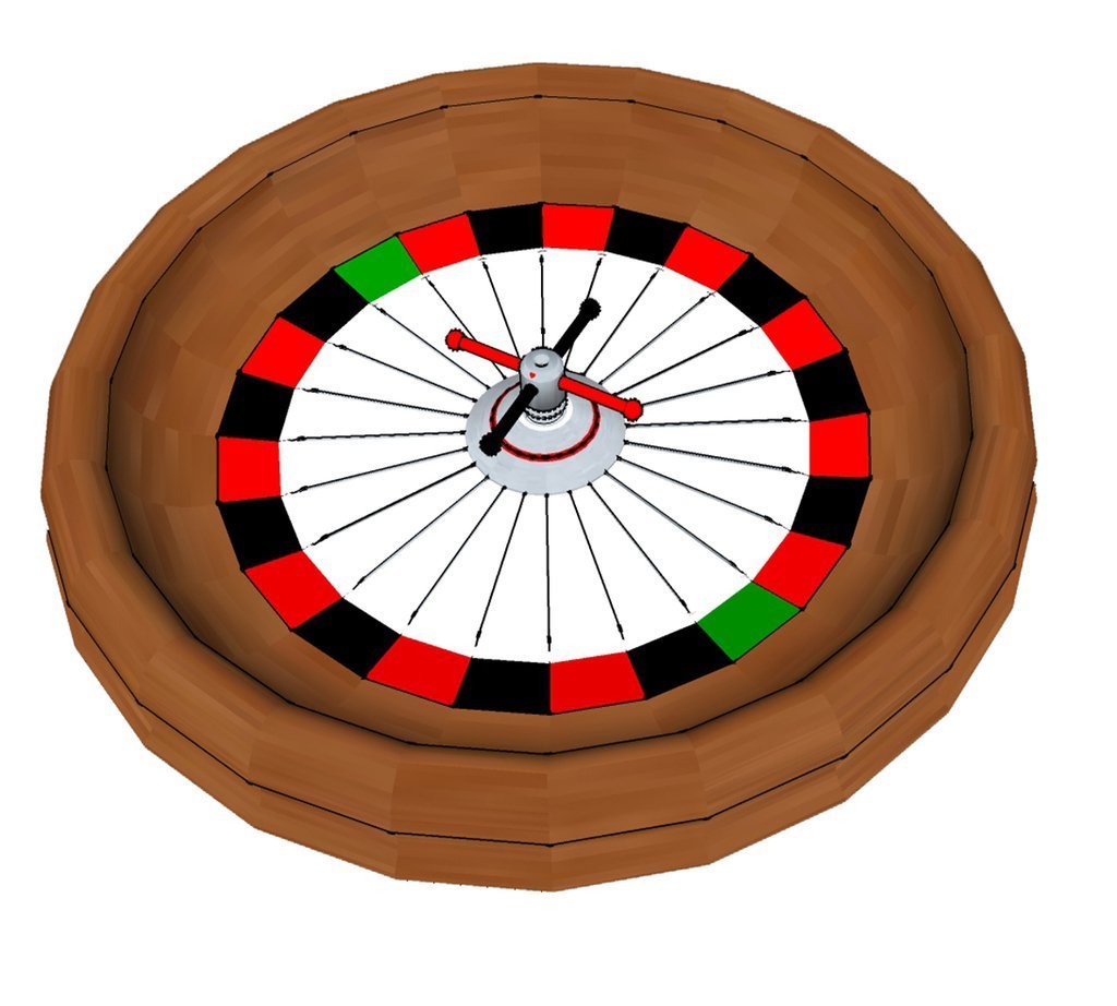 casino roulette pinshape disegno 3d 3D print model - Mito3D