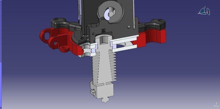 biv25 e3dv6 clip pinshape Diseño 3d 3d print model - Mito3D