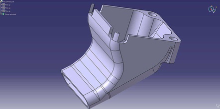 carénage ventilateur v3 bi25 pinshape Conception 3d 3d print model - Mito3D