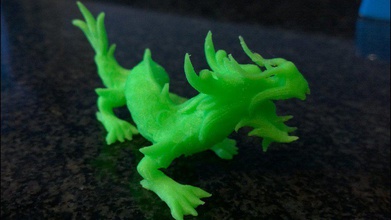 xyzrgb dragon pinshape Diseño 3d 3d print model - Mito3D