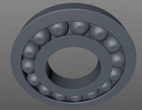 working - ball bearing v3 pinshape 3d-design 3d print model - Mito3D