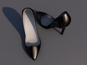 woman shoe v31 - pigalle pinshape 3d-design 3d print model - Mito3D