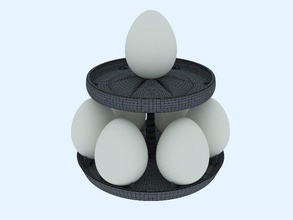 updated - egg water cooler v3 pinshape 3d-design 3d print model - Mito3D