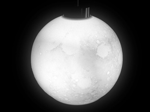 Mond Lampe pinshape 3d print model - Mito3D
