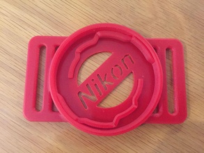 nikon lens cap holder 52-58-67-72-77 pinshape 3d-design 3d print model - Mito3D