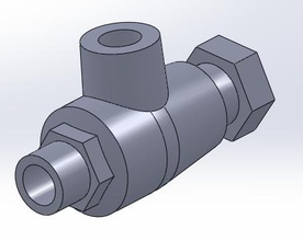 defeature valve pinshape 3d print model - Mito3D