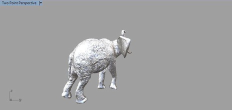 elephant pinshape elefante 3d print model - Mito3D