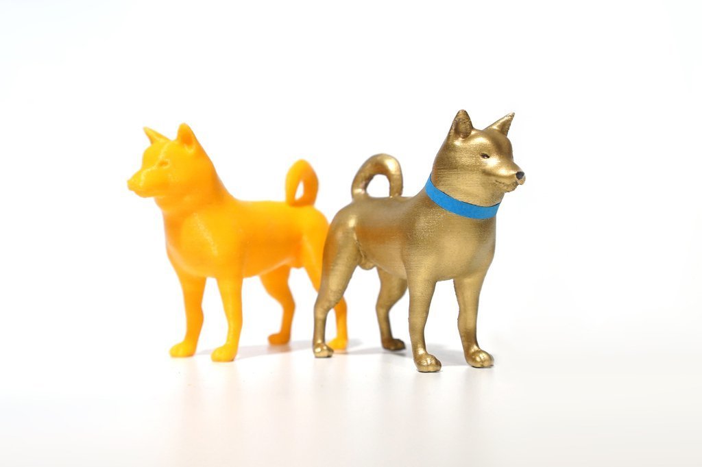 shiba pinshape Diseño 3d 3D print model - Mito3D