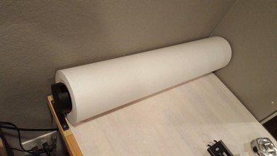 fixador rolo papel pinshape 3d design 3d print model - Mito3D
