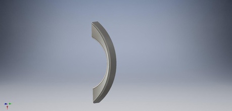 çekmece kapı kolu pinshape ev kulp doorhandle 3d print model - Mito3D