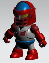 roboizer sd pinshape robot 3d print model - Mito3D
