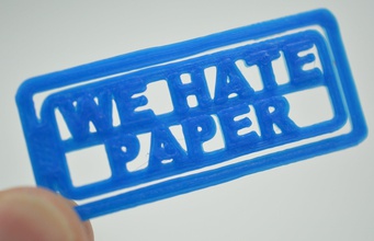 odio carta clip pinshape easy print mkrclub veloce graffetta scuola l'istruzione 3d print model - Mito3D