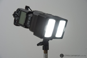 duplo nikon sb cabeça montagem guarda chuvas pinshape speedlight flash sb910 sb900 strobist fotografia 3d print model - Mito3D