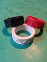 Herz ring pinshape bijou valentines bague 3d print model - Mito3D