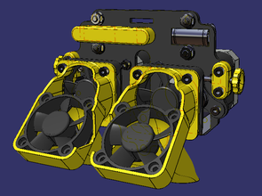 hellobeeprusa custom blowers pinshape 3d-printer-parts 3d print model - Mito3D